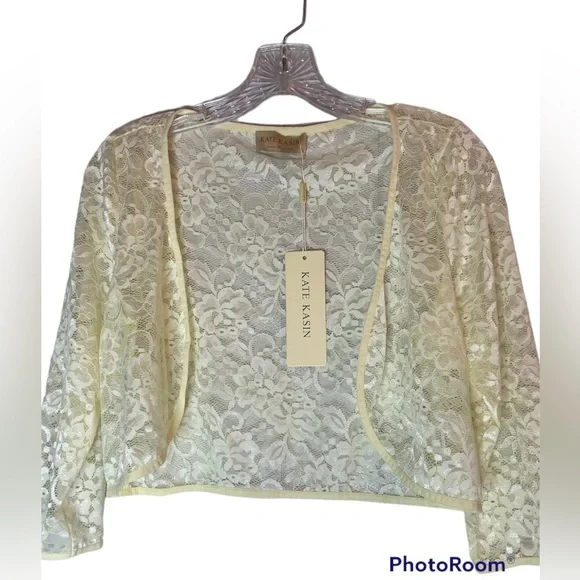 Ladies cream bolero clearance jacket